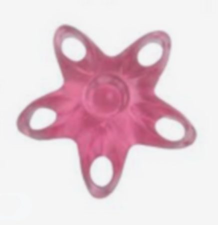 Kéz és ujjerősítő csillag rózsaszín - könnyű SD61374