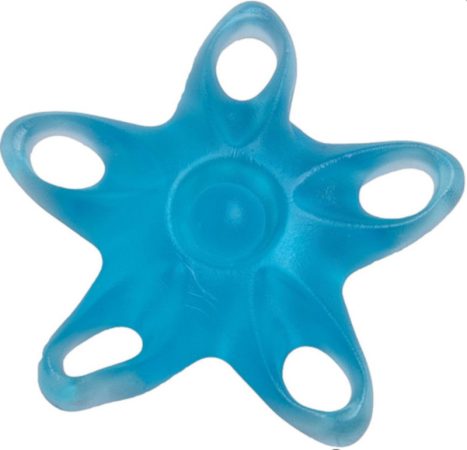 Kéz és ujjerősítő csillag kék - erős SD61376