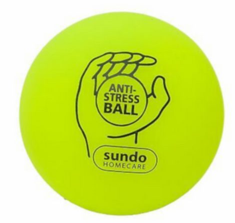 Antistressz labda 75 mm sárga Antistressz labda 75 mm sárga