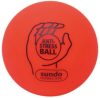 Antistressz labda 75 mm orange