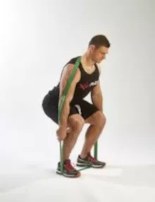 Body-Band erősítő szalag zöld- erős