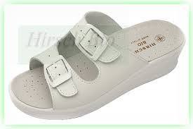 Hirsch női papucs 2 csattos fehér 1371 Hirsch női papucs 2 csattos fehér 1371