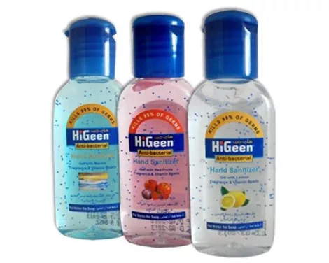 Higeen kézfertőtlenítő gél 50 ml