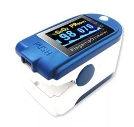 Pulzoximéter CMS 50D+ adattárolási  és riasztási funkcióval