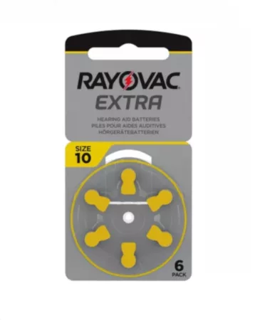 Rayovac 10 elem fülhallgatóhoz Rayovac 10 elem fülhallgatóhoz