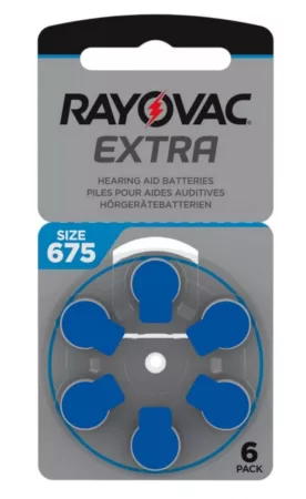Rayovac 675 elem fülhallgatóhoz Rayovac 675 elem fülhallgatóhoz