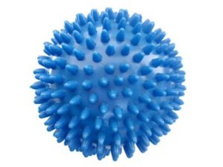 Tüskés labda 10 cm kék masszírozó labda