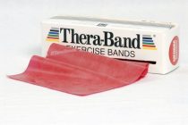Thera-Band 5,5 m piros közepes erősítő gumiszalag