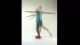 Sissel balancefit tüskés egyensúlyozó párna kék 34cm