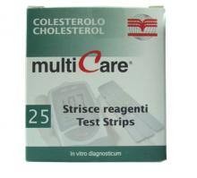 Multicare koleszterin tesztcsík 25 db