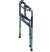 Felállást segítő lépcsőzetes összecsukható járókeret 4 markolattal
