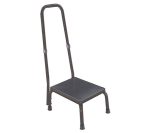 Fellépő zsámoly korláttal