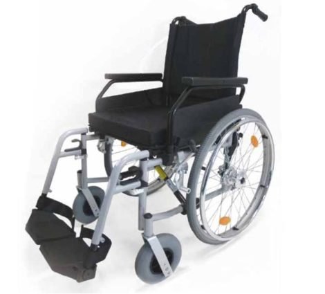 Kerekesszék standard acél vázas Rotec