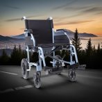 Transit kerekesszék aluminium Helios Smart Go