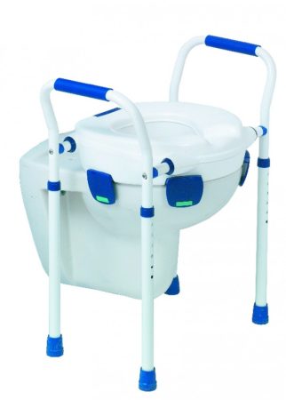 Clipper VI Wc magasító karfával lábakkal