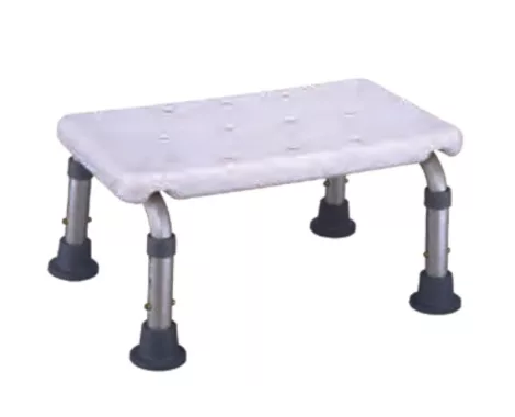  Állítható magasságú fürdőkád pad és kádbelépő lépcső - kettő az egyben - nagy