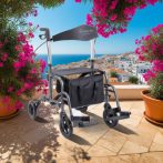   Gaya  2.0 két funkciós összecsukható aluminium rollátor/kerekesszék egyben