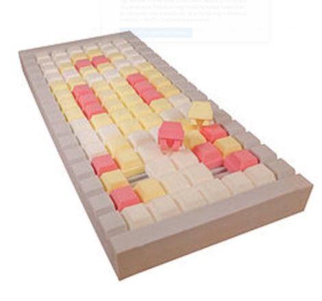 SPM-Flexicube ápolási szivacs matrac vízhatlan huzattal SPM-Flexicube ápolási szivacs matrac vízhatlan huzattal