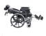 Komfort kerekesszék párnázott üléssel dönthető háttámasszal 24" kerékkel