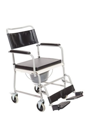 Gördíthető szoba WC lehajtható kartámassal levehető lábtartóval