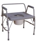 Nagy teherbírású állítható magasságú karfás szoba WC Mobiak 225 kg Nagy teherbírású állítható magasságú karfás szoba WC Mobiak 225 kg