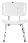   Tusolószék állítható magasságú lábakkal háttámlával Mobiak