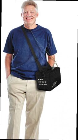 „Aura” 5-ös szintű Hordozható Oxigénkoncentrátor MOBIAK