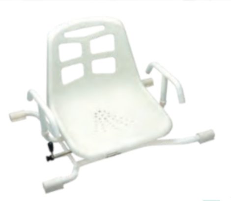 Kifordítható fürdőkád ülőke "Aluminium" SD11200