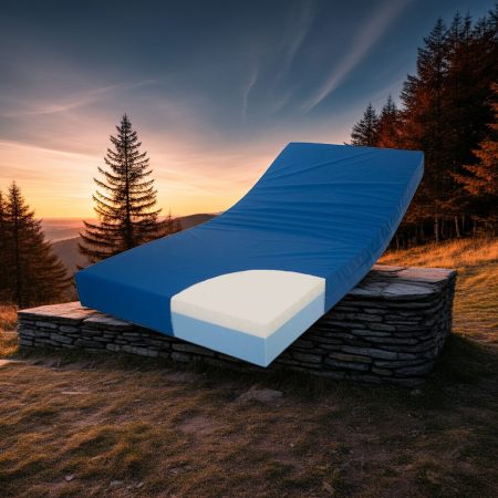 DECU-DIRECT XXL antidecubitus ápolási szivacsmatrac huzat nélkül 90x200x16 140 kg-ig