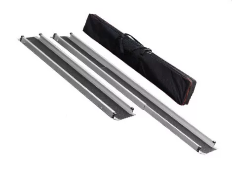 Teleszkópos mobil aluminium kerekesszék rámpa széles 213 cm- 805400 Teleszkópos mobil aluminium kerekesszék rámpa széles 213 cm- 805400