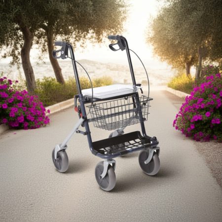 Dyone 1.0 összecsukható állítható rollátor 4 kerékkel Mopedia