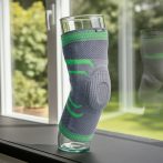   Genumax rugalmas térdrögzítő szilikon patella gyűrűvel és merevítő betétekkel