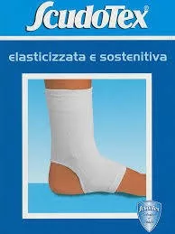 S-537 Scudotex bokavédő sport varrás nélküli nyitott sarokkal fehér