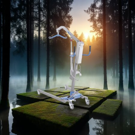 Betegemelő lift akkumulátoros működtetés pedálos Moevo RI822 150 kg-ig