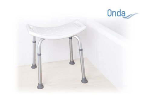 Zuhanyszék állítható magasságú támla nélkül Onda