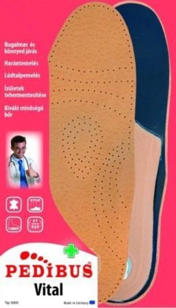 Pedibus 3000 Vital hosszú bőr gyógytalpbetét