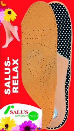Salus Relax bőr gyógytalpbetét haránt és lúdtalp emeléssel (3003)