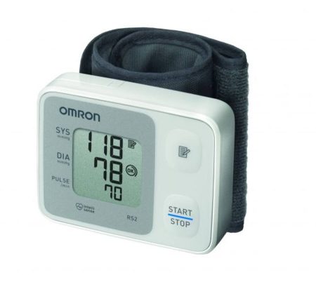 OMRON RS2 digitális csuklón működő vérnyomásmérő