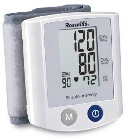 Rossmax S150 csuklós vérnyomásmérő Rossmax S150 csuklós vérnyomásmérő