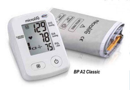Microlife BP A2 Basic felkaros automata vérnyomásmérő M (22-32 cm) mandzsettával