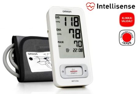 OMRON MIT ELITE Intellisense felkaros vérnyomásmérő 