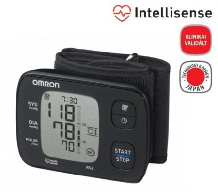 OMRON RS6 Intellisense csuklós vérnyomásmérő
