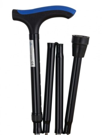 Advance összecsukható bot puha markolattal- kék, zöld és szürke markolattal, 110kg-ig