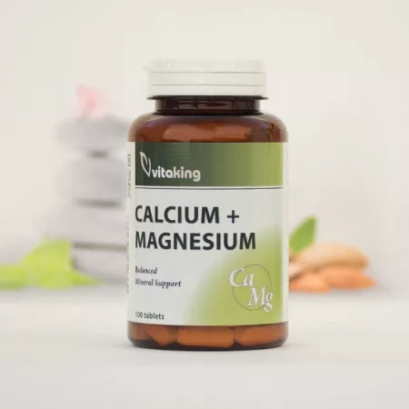 Vitaking Kálcium+Magnézium 500/250 MG 100 darabos ásványi vitamin
