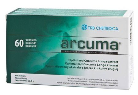 Arcuma curcumin gyulladáscsökkentő kapszula 60 db-os