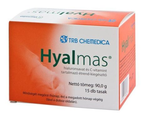 Hyalmas hialuronsav tartalmú étrend-kiegészítő granulátum 15 tasak