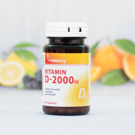 Vitaking D-2000 IU vitamin eperrel 90 tabaletta