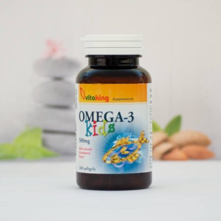 Vitaking Omega-3 Kids 500 mg 100 kapszula