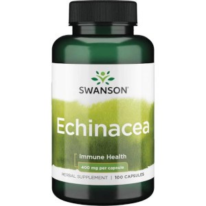 Kasvirág Echinacea 400 mg 100 caps SW