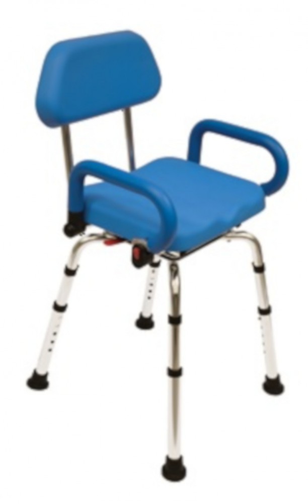 Blue swing zuhanyszék állítható magasságú és 360 °-ban forgatható ülés